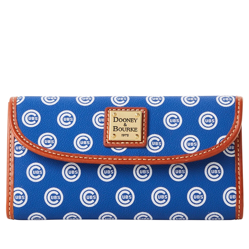 Women's Dooney & Bourke Chicago Cubs Team Color Continental Clutch