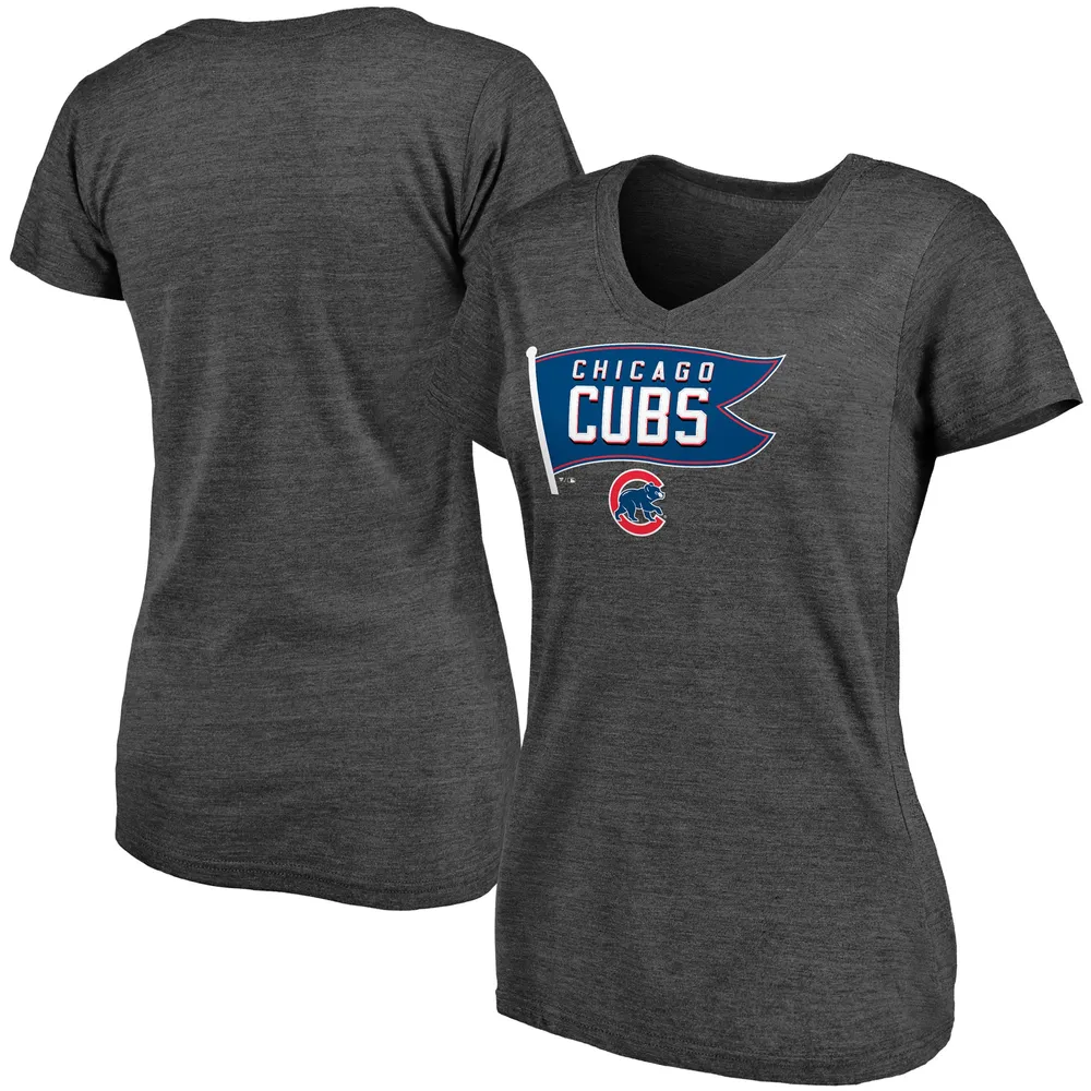 Lids Chicago Cubs Fanatics Branded Women's Core Official Logo V