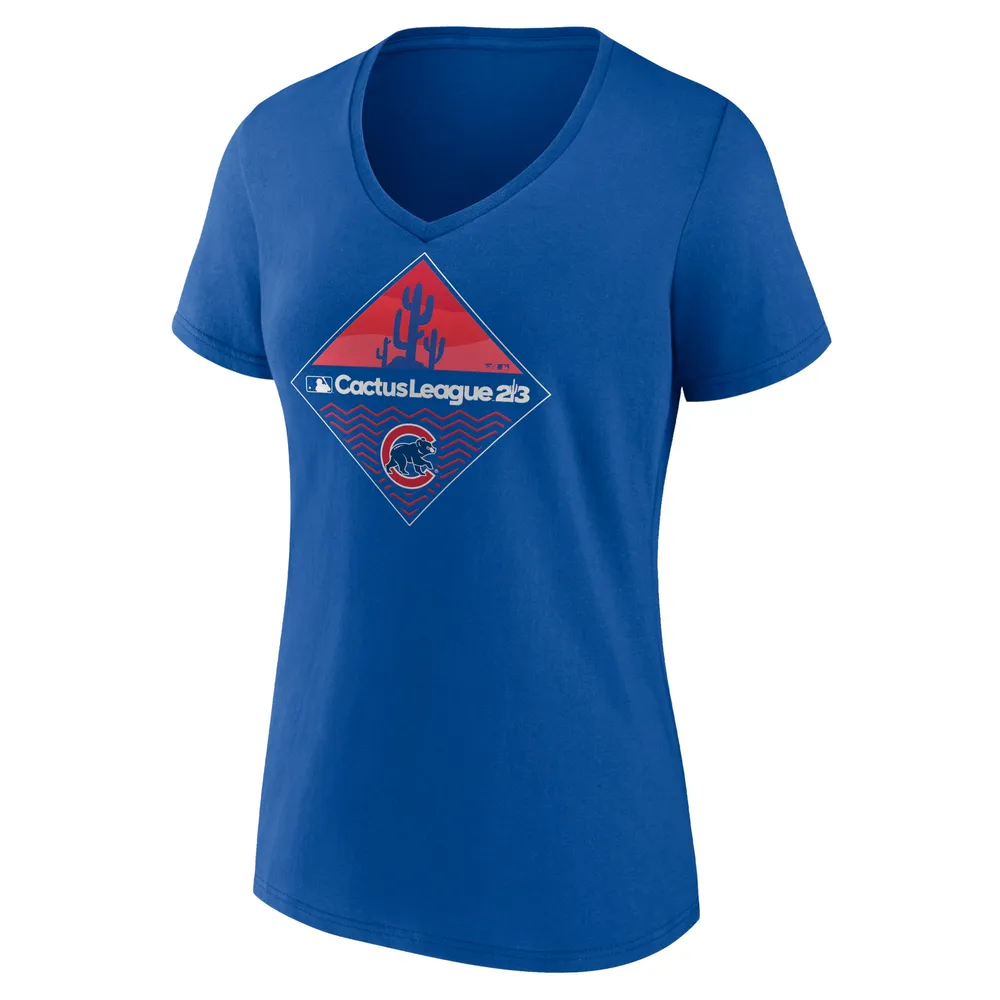 Fanatics Branded Chicago Cubs Women's Royal/Red Plus Size