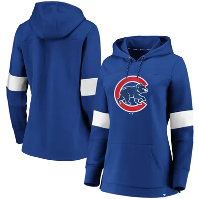 Lids Chicago Cubs New Era Women's Plus Color Block Full-Zip Hoodie