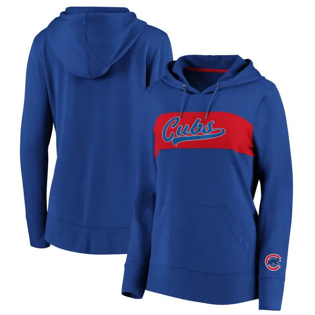 Lids Chicago Cubs New Era Women's Plus Color Block Full-Zip Hoodie -  Heathered Royal