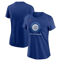 Women's Fanatics  Royal Chicago Cubs 2025 MLB World Tour: Tokyo Series Local Logo T-Shirt