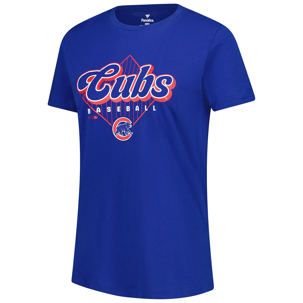 Women's Fanatics Royal Chicago Cubs T-Shirt