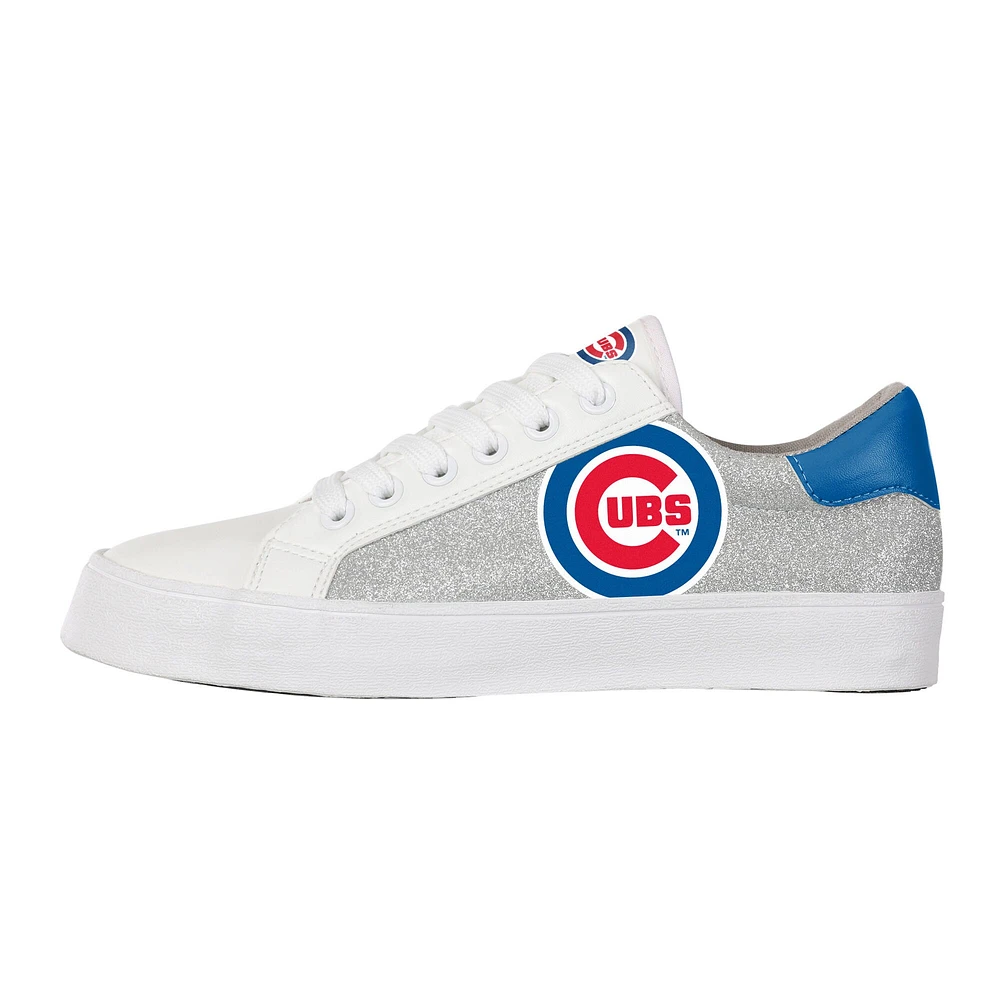 Baskets scintillantes FOCO Chicago Cubs pour femme