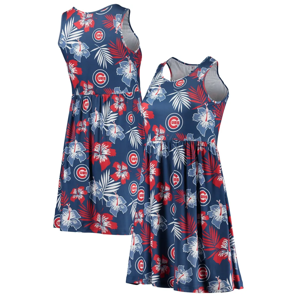 Women's FOCO Scarlet San Francisco 49ers Floral Sundress