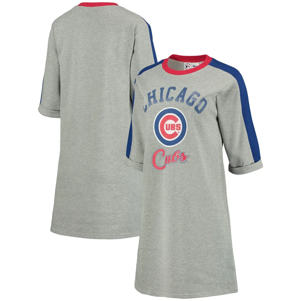 chicago cubs 3 4 sleeve shirt