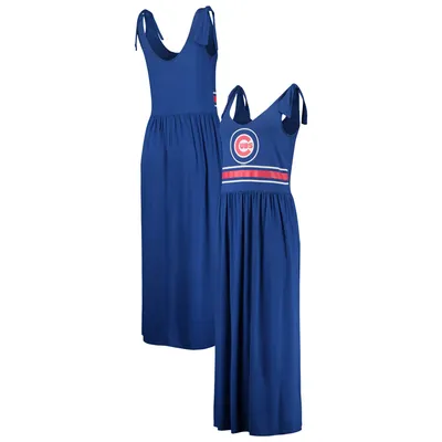 Chicago Cubs G-III 4Her by Carl Banks Women's Game Over Maxi Dress - Royal