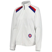 Veste de survêtement à glissière pleine longueur pour femme G-III 4Her by Carl Banks Chicago Cubs Red Flag