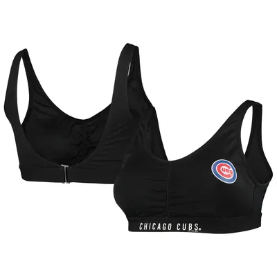 Chicago Cubs G-III Sports by Carl Banks Women's All-Star Bikini Top - Black