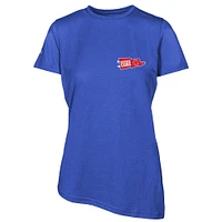 Women's Levelwear Royal Chicago Cubs Birch Rafters T-Shirt