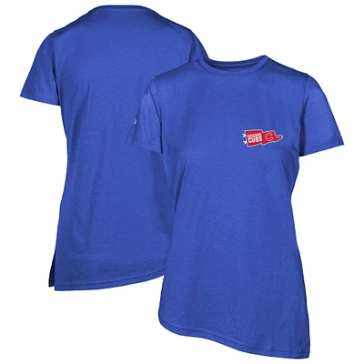 Women's Levelwear Royal Chicago Cubs Birch Rafters T-Shirt