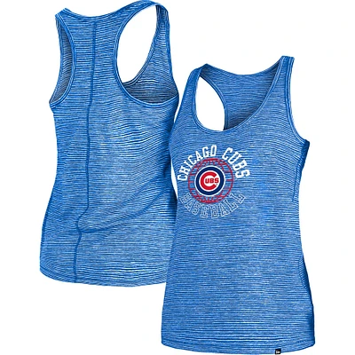 Débardeur à dos nageur Active Chicago Cubs New Era pour femme bleu