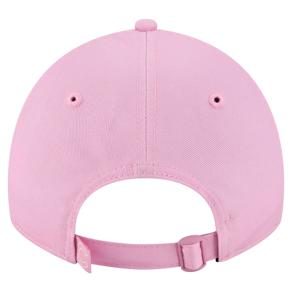 Women's New Era Pink Chicago Cubs Mother's Day 9TWENTY Adjustable Hat