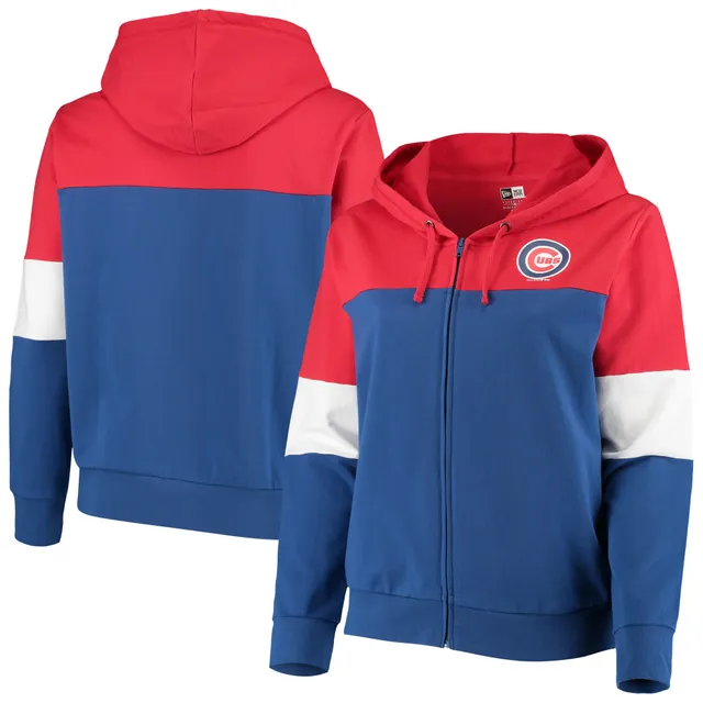 Lids St. Louis Cardinals Women's Plus Colorblock Pullover Hoodie