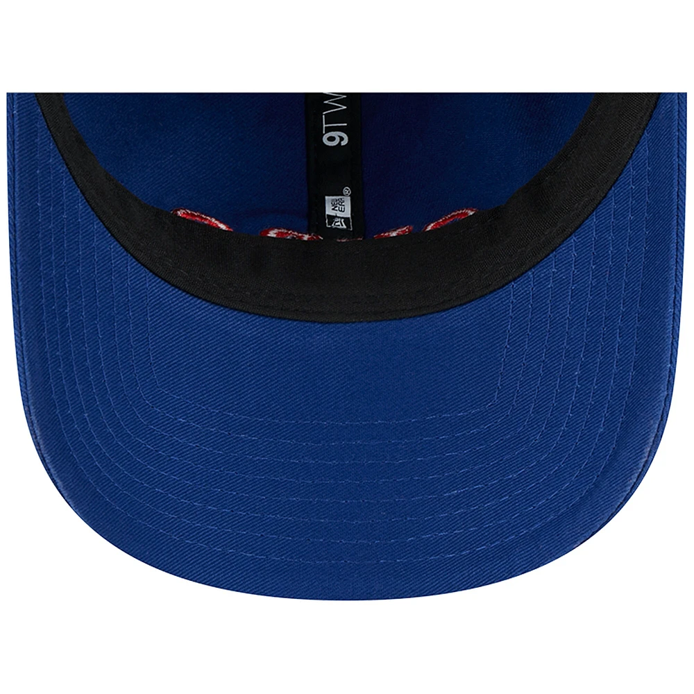 Casquette réglable New Era Chicago Cubs Shoutout 9TWENTY pour femme