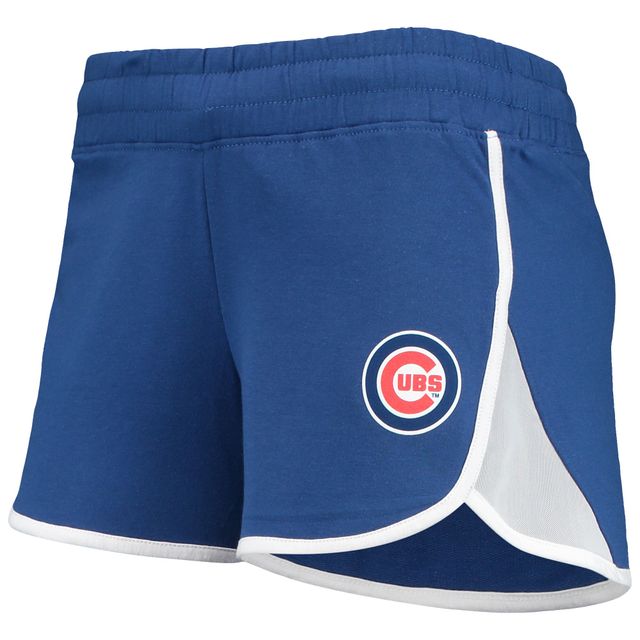 Short New Era Royal Chicago Cubs stretch French Terry pour femme