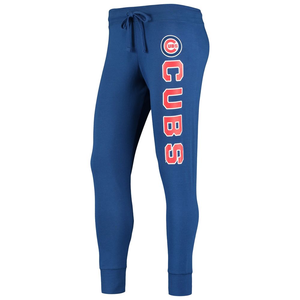 Women's New Era Royal Chicago Cubs Tri-Blend Pants