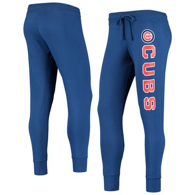 Women's New Era Royal Chicago Cubs Tri-Blend Pants