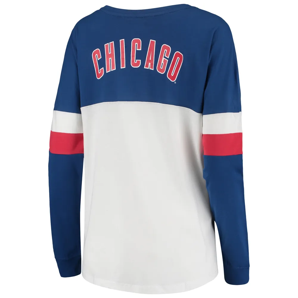 New Era Women's Chicago Cubs Blue T-Shirt