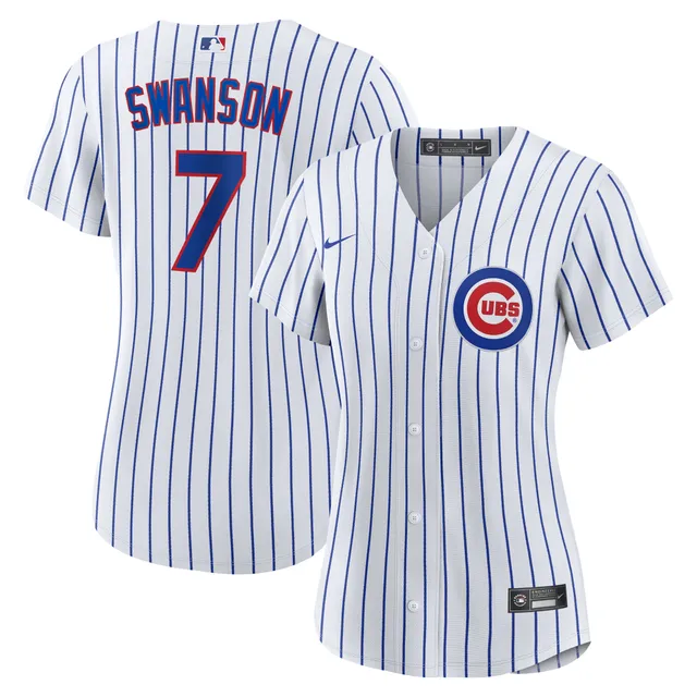 Dansby Swanson Jersey Nike Chicago Cubs City Connect Jersey