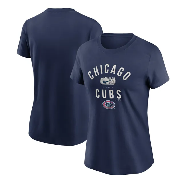 Lids Chicago White Sox Majestic Threads Throwback Logo Tri-Blend T-Shirt -  Navy