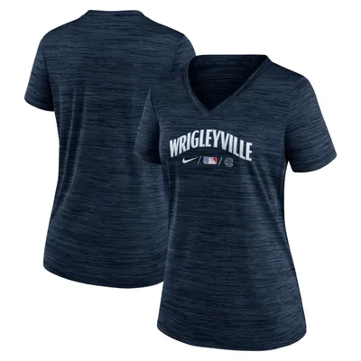 Nike Dri-FIT City Connect Velocity Practice (MLB Los Angeles Dodgers)  Women's V-Neck T-Shirt.