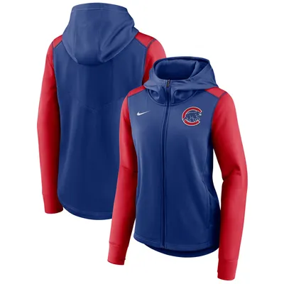 Fanatics Women's Branded Royal, Red Chicago Cubs Iconic Raglan