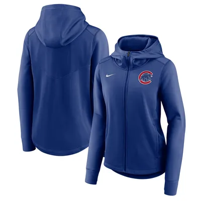 Chicago Cubs Youth Team Color Wordmark Full-Zip Hoodie - Royal