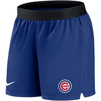 Women's Nike Royal Chicago Cubs Authentic Collection Flex Vent Max Performance Shorts