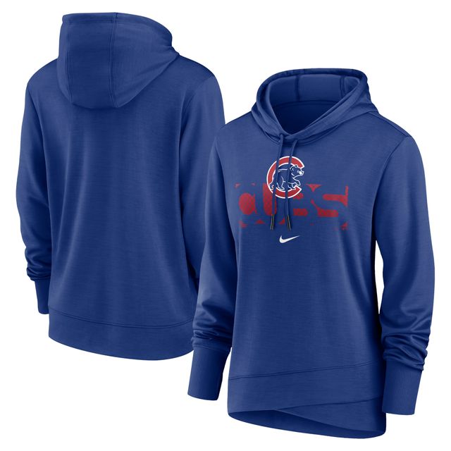 Sweat à capuche Nike Royal Chicago Cubs Diamond Knockout Performance pour femme