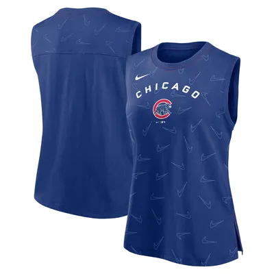 Chicago Cubs Nike Women's Muscle Play Tank Top - Royal