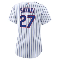 Women's Nike Seiya Suzuki White Chicago Cubs Home Replica Jersey