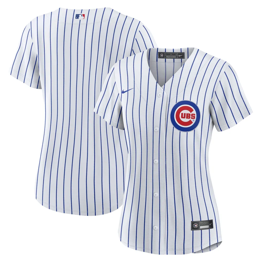 Lids Chicago Cubs Nike Women's Home Blank Replica Jersey - White