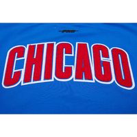 Women's Pro Standard Royal Chicago Cubs Classic Team Boxy Cropped T-Shirt