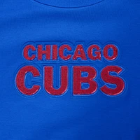 Sweat-shirt ras du cou pour femme Pro Standard Royal Chicago Cubs Game Day Classics