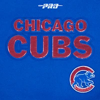 Women's Pro Standard  Royal Chicago Cubs Game Day Classics Wool Full-Zip Varsity Jacket