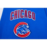 Women's Pro Standard Royal Chicago Cubs Mash Up Pullover Sweatshirt