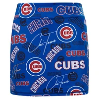 Women's Pro Standard Royal Chicago Cubs Toss Logo Lux Skort