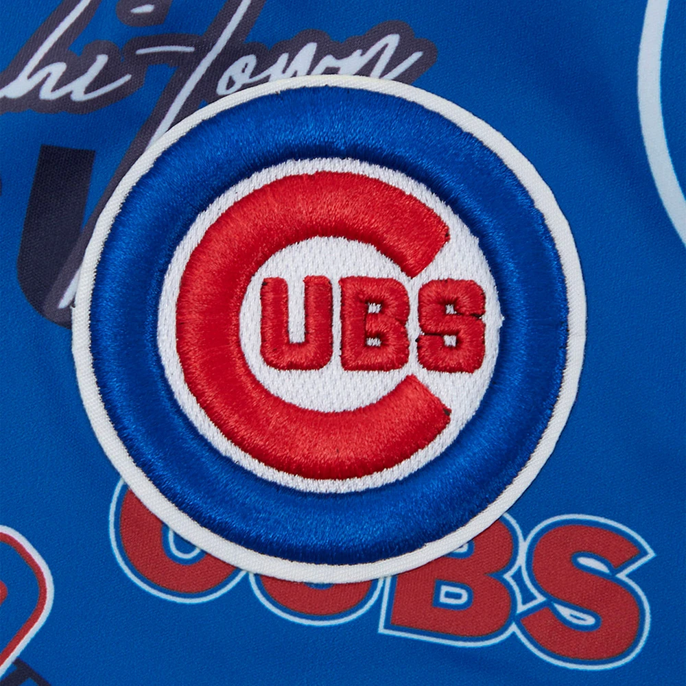 Women's Pro Standard Royal Chicago Cubs Toss Logo Lux Skort