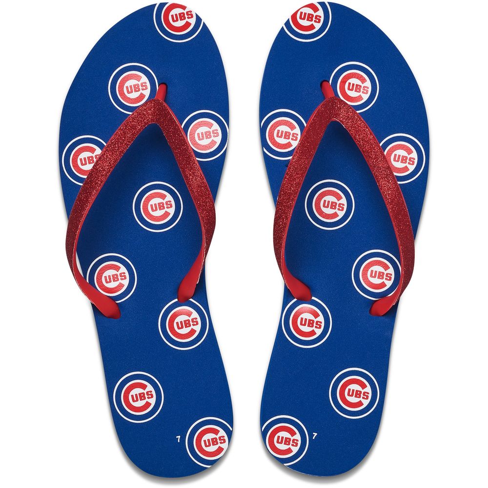 Women's REEF Chicago Cubs Stargazer Flip Flops