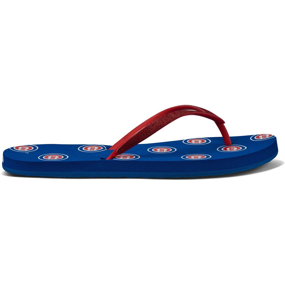 Women's REEF Chicago Cubs Stargazer Flip Flops