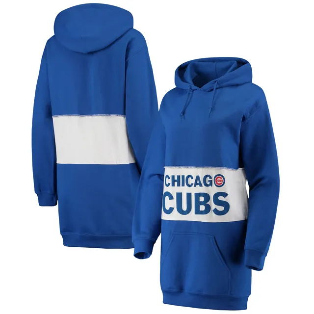 Chicago Cubs Refried Apparel Women's Hoodie Dress - Red/Royal