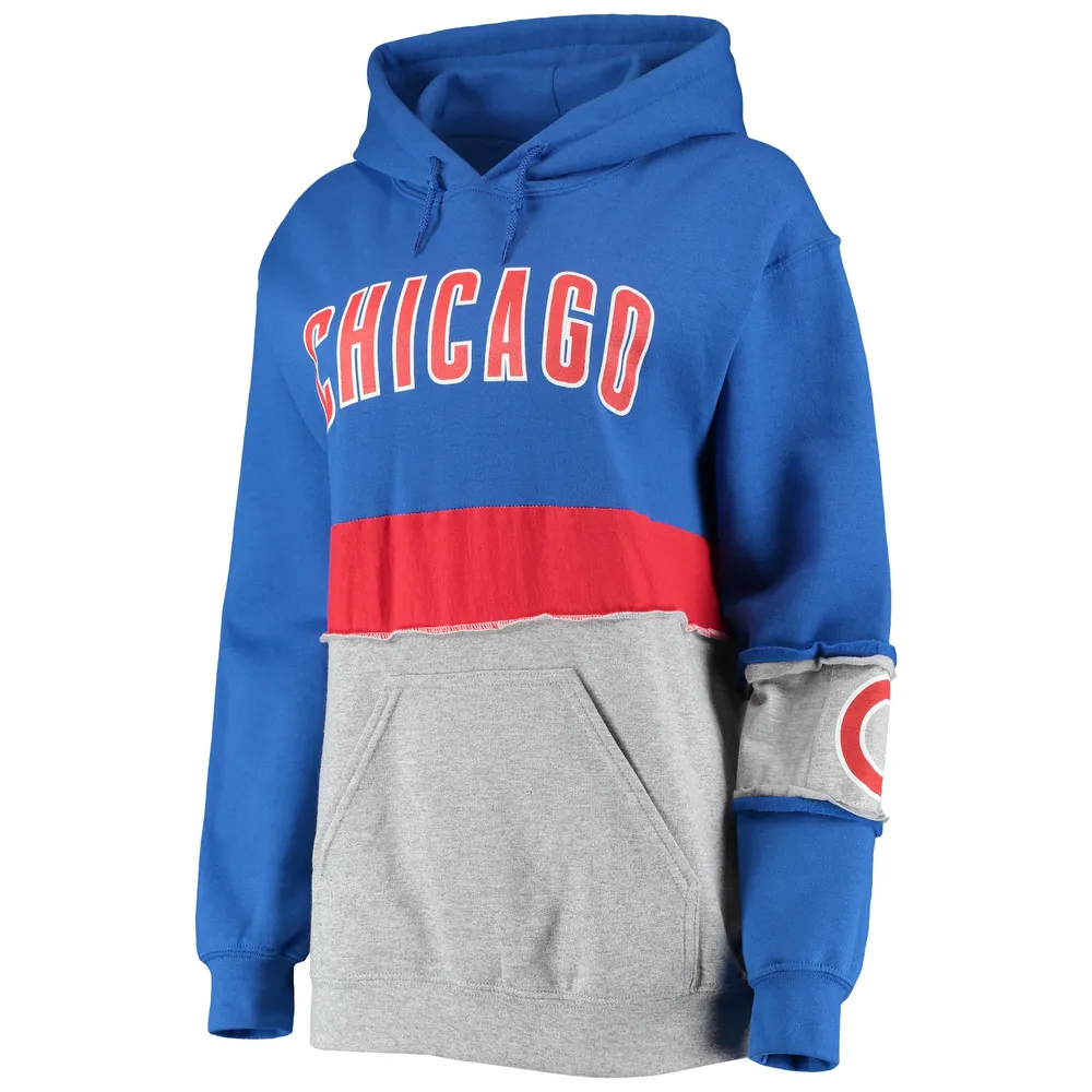 Chandail à capuchon durable pour femmes Refried Vêtements Royal Chicago Cubs