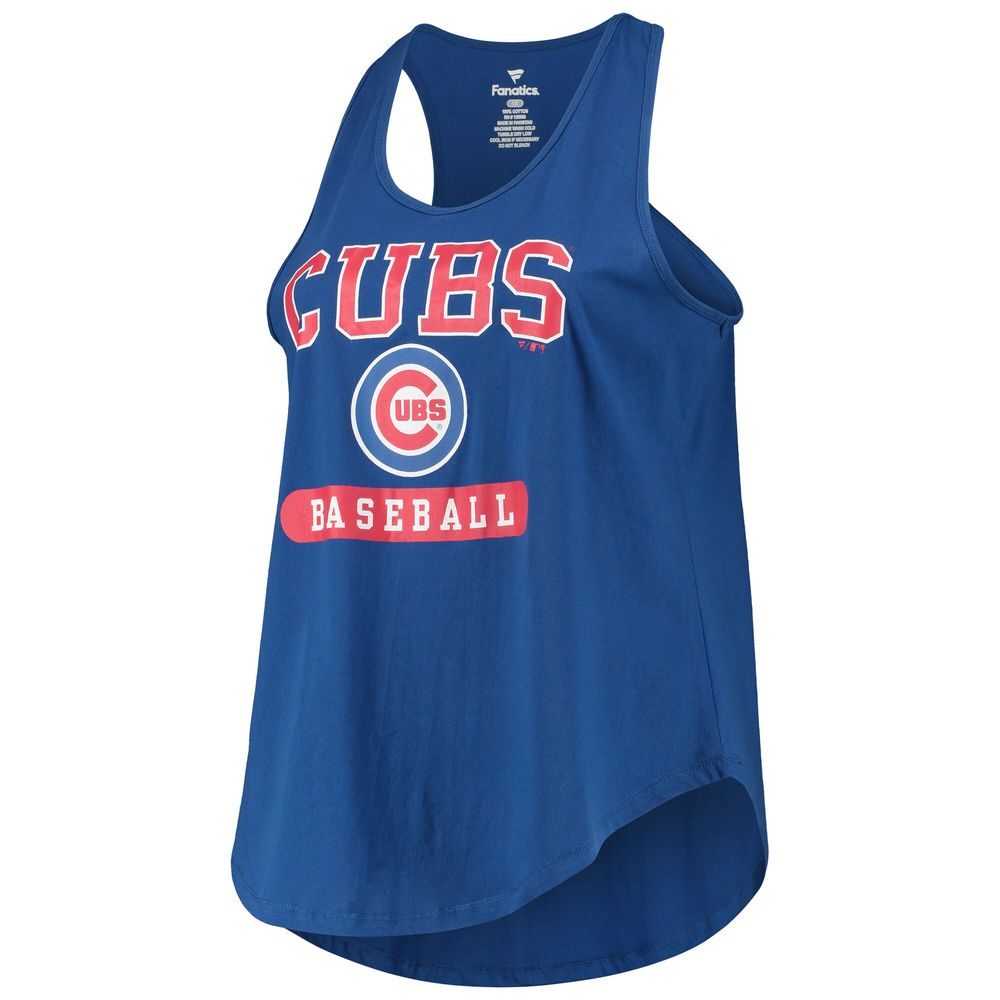 PROFILE Women's Profile Royal Chicago Cubs Plus Size Tank Top