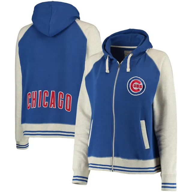 Youth Chicago Cubs Drive Polyester Hoodie Sweatshirt