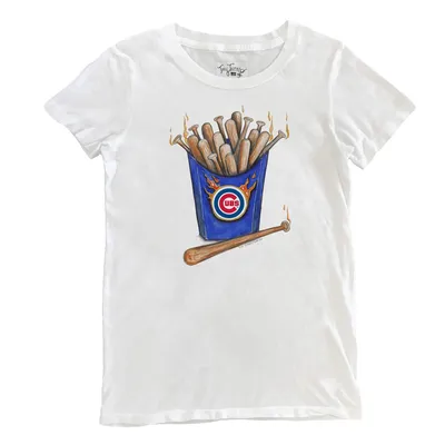 Infant Tiny Turnip Black Chicago Cubs Shark T-Shirt