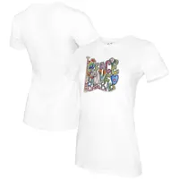 Lids Chicago Cubs New Era Women's Colorblock T-Shirt - White