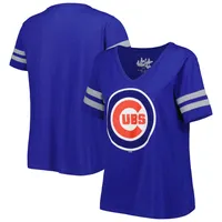 Lids Chicago Cubs Touch Women's Triple Play V-Neck T-Shirt - Royal