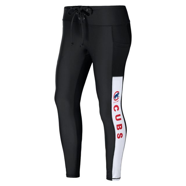 Legging noir WEAR by Erin Andrews Chicago Cubs pour femmes