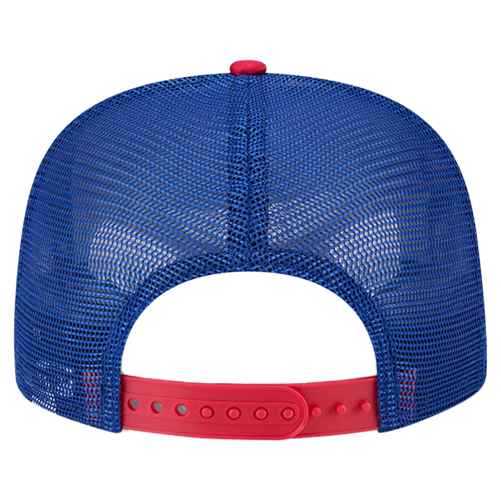 Casquette Snapback rétro 9FIFTY blanche des Chicago Cubs de New Era pour jeunes